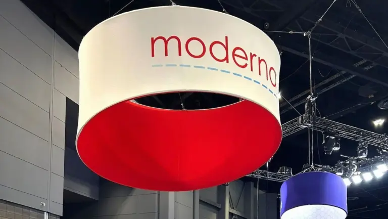 Why is Moderna down 10% on Friday?